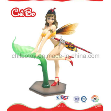 Figura juguete plástico encantador de la muchacha (CB-PF018-S)